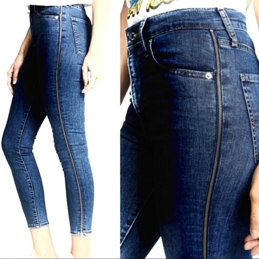 Levi’s Mile High Super Skinny Ankle Zipper Size 27 - Picture 3 of 14